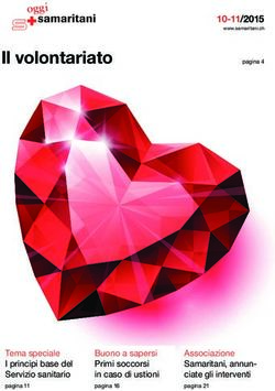 Il volontariato 10-11/2015 - Samariter.ch
