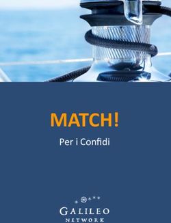 MATCH! Per i Confidi - Galileo Network Spa