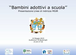Bambini adottivi a scuola'' - Presentazione Linee di indirizzo MIUR - 14 Maggio 2015 - USR Lombardia