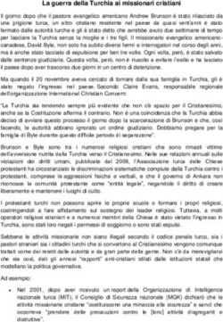 La guerra della Turchia ai missionari cristiani - GIAN MARIA COMOLLI