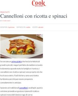 Cannelloni con ricotta e spinaci - Cookaround