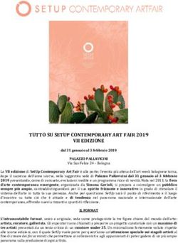 TUTTO SU SETUP CONTEMPORARY ART FAIR 2019 VII EDIZIONE