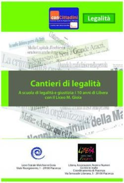 Cantieri di legalit&agrave; Cantieri di legalit&agrave; - Assemblea legislativa. Regione Emilia ...