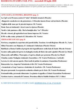 RASSEGNA STAMPA CGIL FVG - mercoled&igrave; 18 luglio 2018