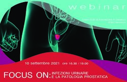 FOCUS ON:INFEZIONI URINARIE - E LA PATOLOGIA PROSTATICA - Cluster srl