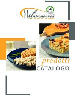 Prodotti CATALOGO - La Gastronomica