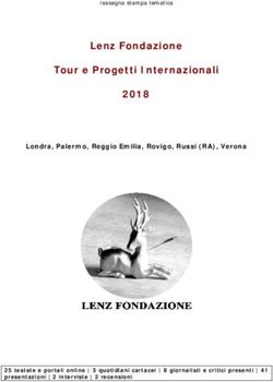 Lenz Fondazione Tour e Progetti Internazionali