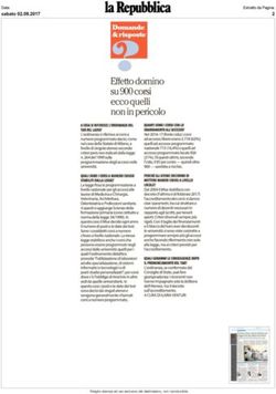 Effetto domino su 900 corsi ecco quelli non in pericolo - uspur