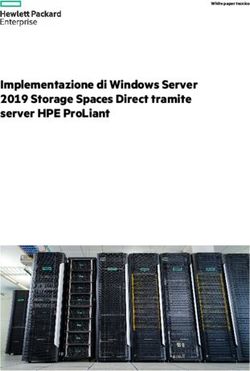 Implementazione di Windows Server 2019 Storage Spaces Direct tramite server HPE ProLiant