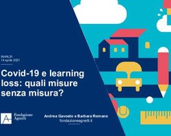 Covid-19 e learning loss: quali misure senza misura? - Andrea Gavosto e Barbara Romano - Fondazione Agnelli