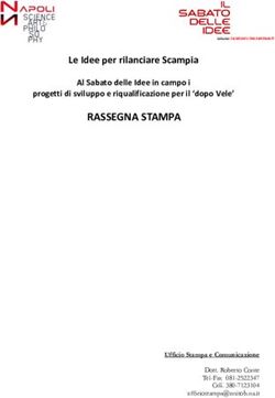 RASSEGNA STAMPA Le Idee per rilanciare Scampia - Al Sabato delle Idee in campo i progetti di sviluppo e riqualificazione per il 'dopo Vele' - Suor ...