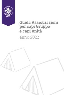 Guida Assicurazioni per capi Gruppo e capi unit&agrave; - anno 2022