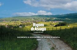 DOCUMENTO DI RESPONSABILIT&Agrave; SOCIALE D'IMPRESA 2020