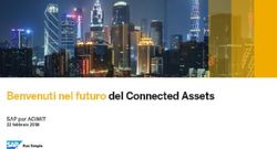 Benvenuti nel futuro del Connected Assets - SAP per ACIMIT 22 febbraio 2018