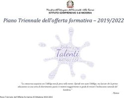 Piano Triennale dell'offerta formativa 2019/2022 - IC3 Modena