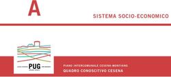 A SISTEMA SOCIO-ECONOMICO - Comune di Cesena
