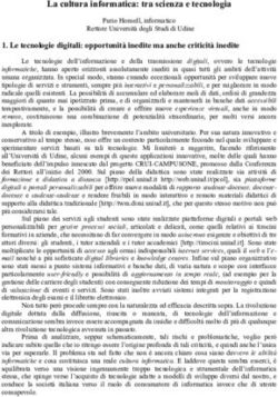 La cultura informatica: tra scienza e tecnologia