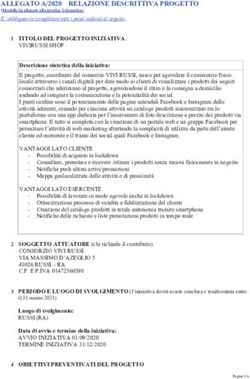 ALLEGATO A/2020 RELAZIONE DESCRITTIVA PROGETTO