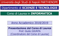 Dipartimento di SCIENZE E TECNOLOGIE - Università degli Studi di Napoli PARTHENOPE Corso di Laurea in INFORMATICA Anno Accademico 2018/2019 ...