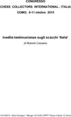 CONGRESSO CHESS COLLECTORS INTERNATIONAL - ITALIA - Inedite testimonianze sugli scacchi 'Italia'