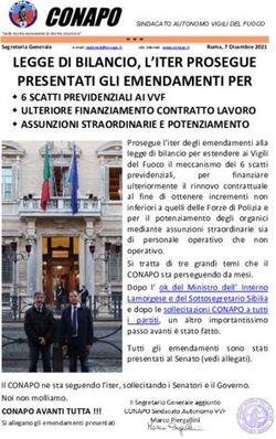 LEGGE DI BILANCIO, L'ITER PROSEGUE PRESENTATI GLI EMENDAMENTI PER