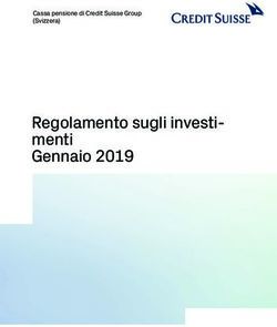 Regolamento sugli investi-menti Gennaio 2019 - Cassa pensione di Credit Suisse Group (Svizzera) - Credit Suisse ...