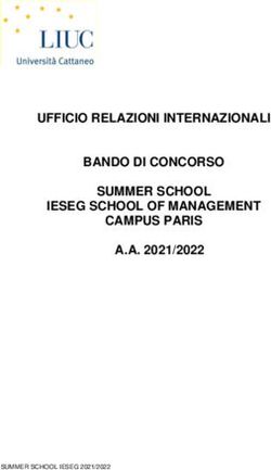 UFFICIO RELAZIONI INTERNAZIONALI BANDO DI CONCORSO SUMMER SCHOOL IESEG SCHOOL OF MANAGEMENT CAMPUS PARIS A. A. 2021/2022 - LIUC