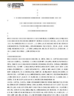 DIPARTIMENTO DI AREA MEDICA - Uniud