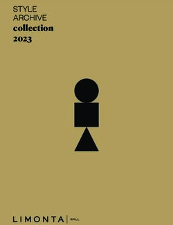 Collection 2023 STYLE ARCHIVE - Limonta Wall