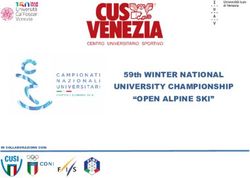 UNIVERSITY CHAMPIONSHIP "OPEN ALPINE SKI" - 59th WINTER NATIONAL - CUS ...