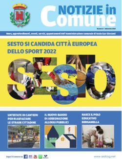 Comune NOTIZIE in - Comune di Sesto San Giovanni