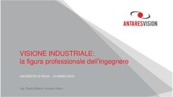 VISIONE INDUSTRIALE: la figura professionale dell'ingegnere - UNIVERSITA' DI PAVIA - 12 MARZO 2018 Ing. Paolo Gilberti, Antares Vision