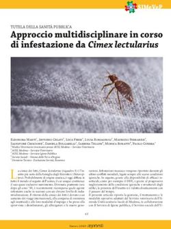 Approccio multidisciplinare in corso di infestazione da Cimex lectularius