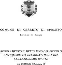 COMUNE DI CERRETO DI SPOLETO - Provincia di Per ugia