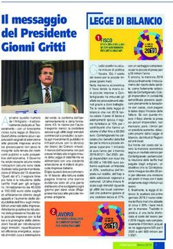 Il messaggio del Presidente Gionni Gritti - Confartigianato ...