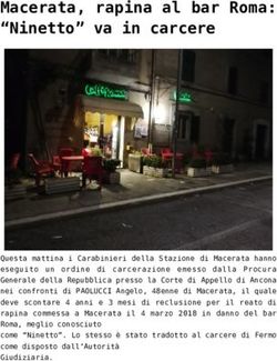 Macerata, rapina al bar Roma: "Ninetto" va in carcere