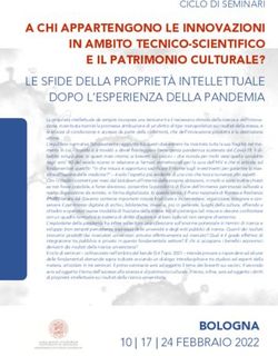 A CHI APPARTENGONO LE INNOVAZIONI IN AMBITO TECNICO-SCIENTIFICO E IL PATRIMONIO CULTURALE? - Roberto Caso