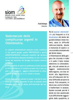 Vademecum delle complicanze urgenti in Odontoiatria - SIOM ...