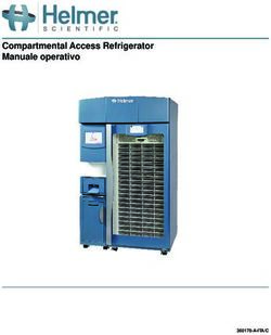 Compartmental Access Refrigerator Manuale operativo - 360178-A-ITA/C - Helmer Scientific