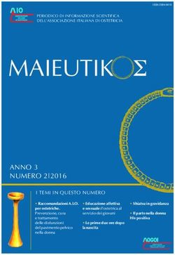 MAIEUTIK s - ANNO 3 NUMERO 2|2016 - Associazione Italiana Ostetricia