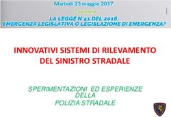 INNOVATIVI SISTEMI DI RILEVAMENTO DEL SINISTRO STRADALE - SPERIMENTAZIONI ED ESPERIENZE DELLA POLIZIA STRADALE - Zero Spreco Arezzo