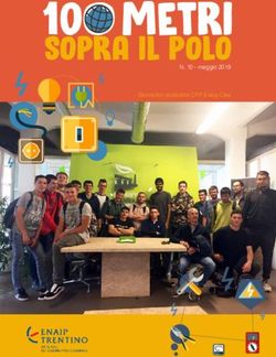 10 metri sopra il polo - N. 10 - maggio 2019 Giornalino scolastico CFP Enaip Cles