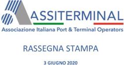 RASSEGNA STAMPA 3 GIUGNO 2020 - Assiterminal
