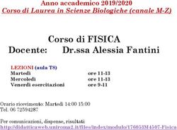 Corso di FISICA - DidatticaWEB