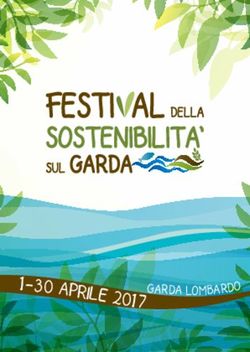 1-30 APRILE 2017 GARDA LOMBAR D O - Festival della Sostenibilità ...