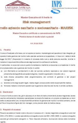 Risk management nelle aziende sanitarie e sociosanitarie - MARISK