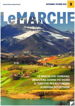 LE MARCHE CHE CAMBIANO: UN SISTEMA SEMPRE PI&Ugrave; VICINO AI TERRITORI PER RISPONDERE AI BISOGNI DEI CITTADINI - SETTEMBRE | OTTOBRE 2022 3 - Regione ...