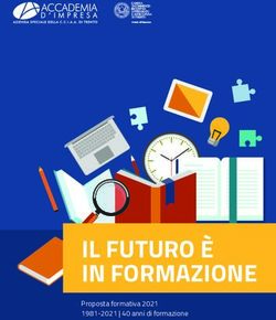 IL FUTURO È IN FORMAZIONE - Proposta formativa 2021 1981-2021 | 40 anni di formazione - Accademia d'impresa
