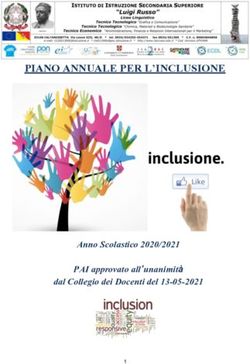 PIANO ANNUALE PER L'INCLUSIONE - Anno Scolastico 2020/2021 PAI approvato all'unanimit&agrave; dal Collegio dei Docenti del 13-05-2021 - IISS Luigi Russo