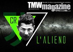 TMWma gazine #80 AGOSTO 2018 - TMW Magazine